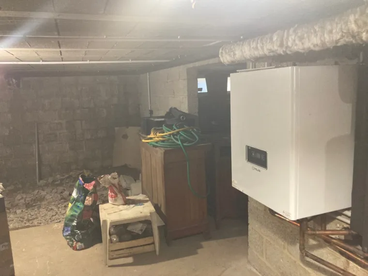 Installation d'une pompe à chaleur à Dancourt, Abbeville, ELBE